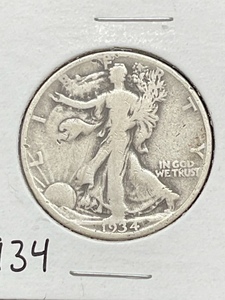 1934 Walking Liberty Half Dollar
