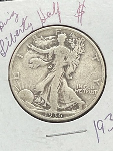 1936 Walking Liberty Half Dollar