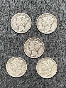 Mercury Silver Dimes