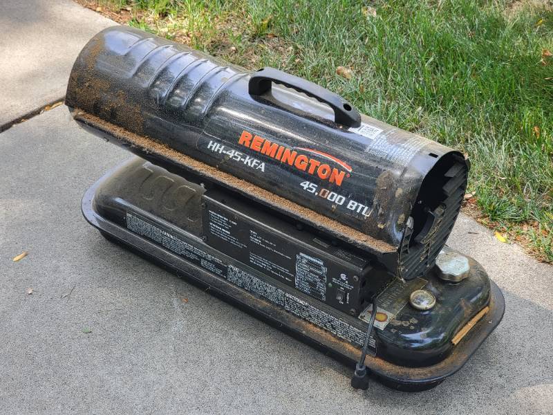 Remington Gas Torpedo Heater | Minnetonka Luxury - Full Estate Auction |  K-BID