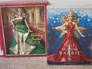 lot 90D image: Holiday Barbie ( 11, 13, 17)
