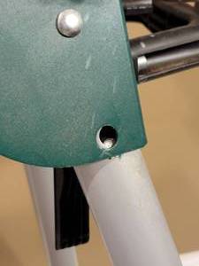 lot 110N image: Heavy Duty Miter Saw Stand