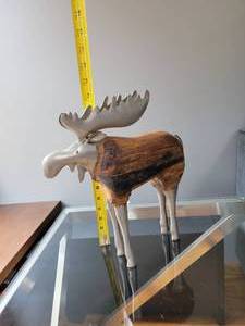 lot 81 image: Charming Steel Moose
