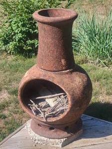 lot 129 image: Warm Patio Fireplace Chimney