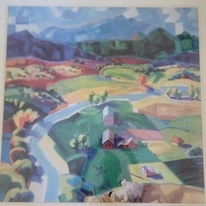 lot 9 image: Idyllic American Fine Art Print by Esti Dunlow - Rolling Minnesota