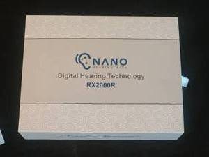 lot 85 image: Nano LR Hearing Aids RX2000L - NIB