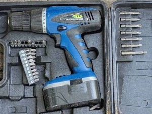 lot 141 image: GTV 18V Cordless Drill