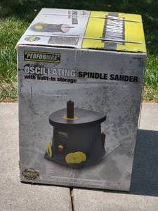 lot 144 image: PerforMax Oscillating Spindle Sander 240-2978 - NIB