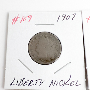 Liberty V Nickel Assortment (14 Different Dates)