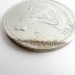 1985 Engelhard American Prospector Silver 1 oz Coin