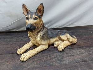 German Shepherd Sculpture