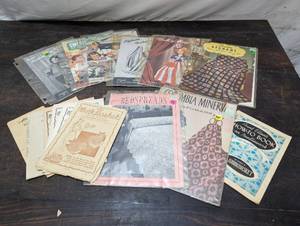 Collection Of Vintage Needlecraft Magazines