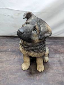 German Shepherd Sculpture