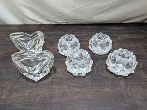 Six Crystal Votives