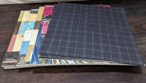 Collection Of Printed Craft Paper