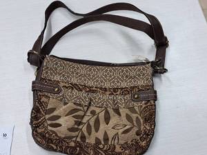lot 265 image: Fossil Handcrafted Handbag