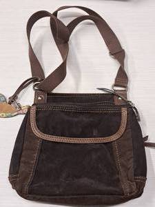 lot 248 image: Fossil Handcrafted Handbag