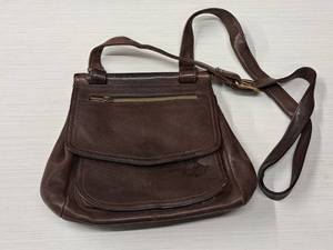 lot 254 image: Fossil Handcrafted Leather Handbag