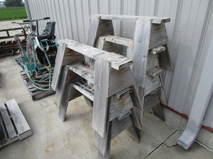 lot 7 image: Sawhorses