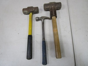 lot 33 image: (3) Hammers