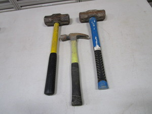 lot 35 image: (3) Hammers