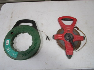 lot 44 image: 300 Tape Measure & 200 Fish Tape