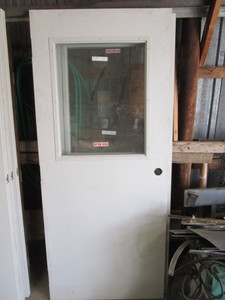 lot 99 image: (2) 36x7 Steel Doors