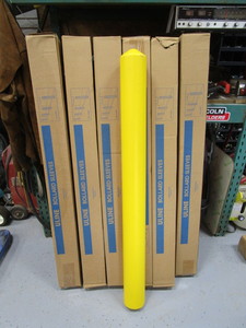 lot 134 image: (6) 4 Post Poly Bollard Sleeves