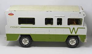 Vintage 60s Tonka Toy Indian Camper