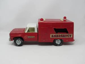 Vintage toy ambulance by NYLINE Toys