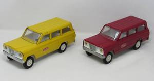4 Vintage Toy vehicles (metal)