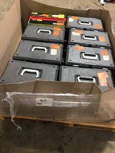 Lot of RYOBI 16 in. 37cc 2-Cycle Gas Chainsaw with Heavy-Duty Case   Customer Returns See Pictures