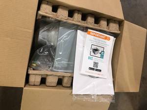 Hampton Bay 110 CFM Ceiling Mount Room Side Installation Quick Connect Bathroom Exhaust Fan    Customer Returns See Pictures