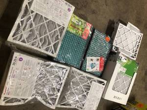 Lot of Assorted Air Filters Various Models andConditions Customer Returns See Pictures