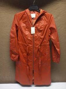 A NEW DAY WOMENS COLORADO RUST RAINCOAT NEW