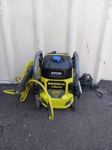 RYOBI 2000 PSI 1.2 GPM ELECTRIC PRESSURE WASHER