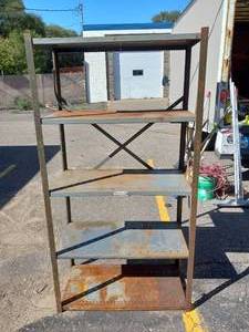 METAL STORAGE SHELF
