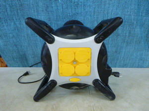 lot 16 image: Designcard Retracting Cord Reel