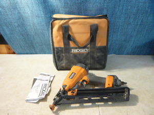 lot 58 image: Ridgid Angled Finish Nailer