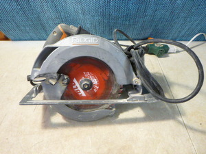 lot 63 image: Ridgid 7 14 Electric Circular Saw