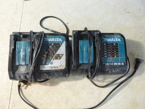 lot 71 image: 2 Makita 7.2-18V Chargers