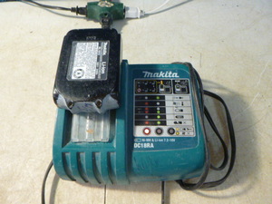 lot 73 image: Makita Battery and Charger