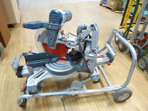 lot 127 image: Bosch 12 Dual-Bevel Glide Miter Saw