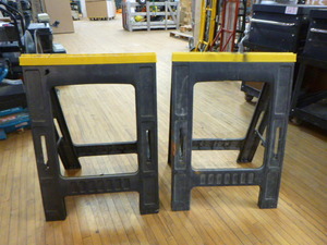 lot 161 image: 2 WorkSaw Horses