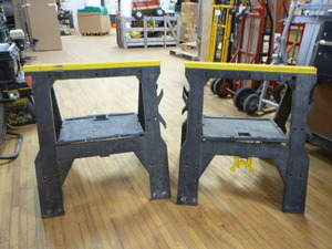 lot 164 image: 2 WorkSaw Horses