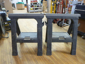 lot 166 image: 2 WorkSaw Horses