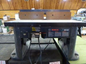 lot 167 image: Bosch Router Table
