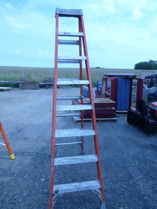 lot 197 image: Louisville 8 Foot Ladder
