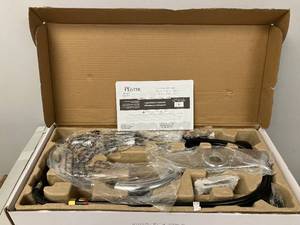 lot 5 image: Pfister Wray Single-Handle Pull-Out Sprayer Kitchen Faucet in Polished Chrome