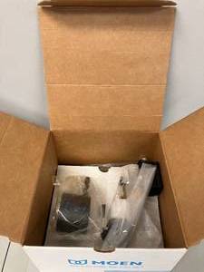 lot 38 image: MOEN Align Single-Handle Posi-Temp Shower Faucet Trim Kit in Matte Black (Valve and Shower Head Not Included)